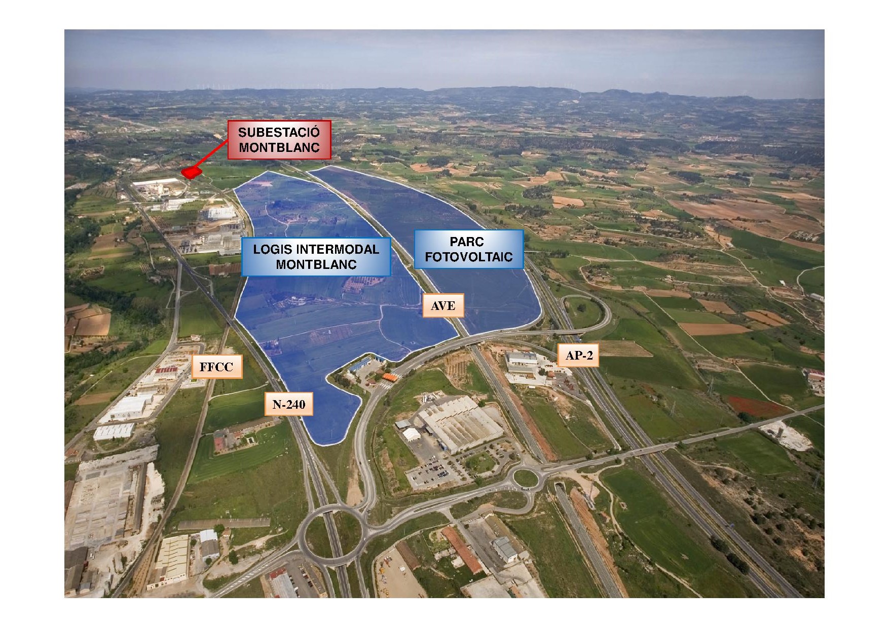 CIMALSA adjudica la construcció d’una planta fotovoltaica al LOGIS Montblanc
