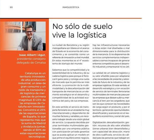 Article d'Isaac Albert i Agut a Interempresas